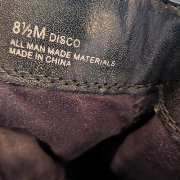 AEROSOLES Black Peep-Toe Ankle Booties - Picture 7 of 7